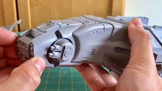 Building the Legio Custodes Orion Dropship P3 Nosing Ahead Horus Heresy Forge World [upl. by Anjali346]