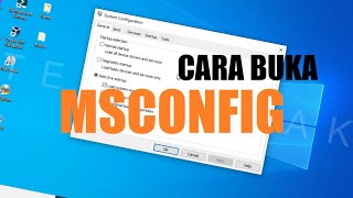 4 Cara Membuka MSCONFIG di Windows [upl. by Donnelly]