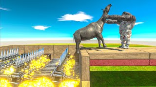 Goro Hits Legendary Punch  Animal Revolt Battle Simulator [upl. by Kirre]