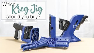 Which Kreg Pocket Hole Jig is Best for You [upl. by Latnahs]