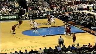 NBA Greatest Duels Allen Iverson vs Jerry Stackhouse 2001 44 vs 34 [upl. by Adnek580]