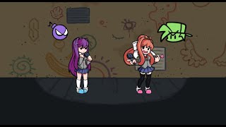 Overhead but Yuri and Monika swapped bodies with Whitty anf BF [upl. by Raybin]