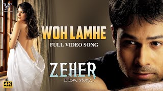 Woh Lamhe Woh Baatein Official Video Zeher  Emraan Hashmi  Atif Aslam [upl. by Morry]