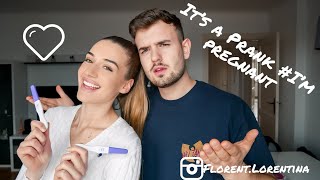 UNE JAM SHTATZENE🤰🏼 ⎟IT´S A PRANK 😂❤️⎟⎟SHIKONE SI REAGON FLORENTI😂⎟  I AM PREGNANT [upl. by Rianna]