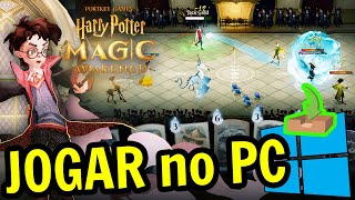 🎮 Como JOGAR  Harry Potter Magic Awakened  no PC ▶ BAIXAR e INSTALAR Usitility2 [upl. by Trixy497]