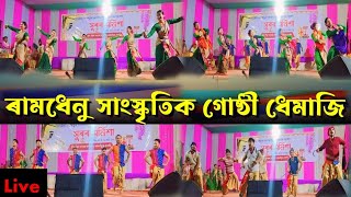 Bihu Bodo Mising Tiwa Kachari Dance Performance  Ramdhenu Sangskriti Gusthi 2024 [upl. by Ellered]