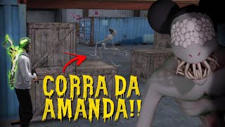 CAÍ CONTRA A AMANDA NO MODO X1 DO FREE FIRE [upl. by Felita]