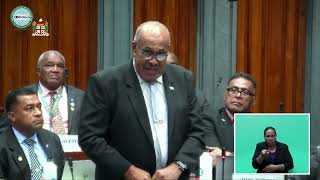 Minister for iTaukei Affairs and Culture Heritage and Arts response [upl. by Leeda501]