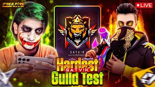 EVARONY IS LIVE👻GARENA FREE FIRE💀GUILD TEST LIVE playgalaxy [upl. by Ruscio]