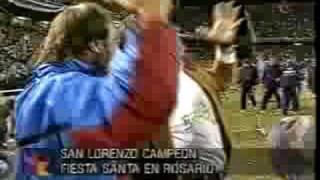 San Lorenzo Campeón 1995  Telenoche [upl. by Loram119]