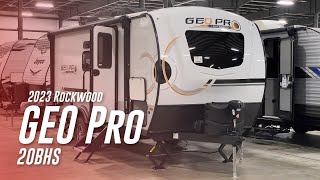 2023 Rockwood GEO Pro 20BHS Walkthrough [upl. by Schnapp721]