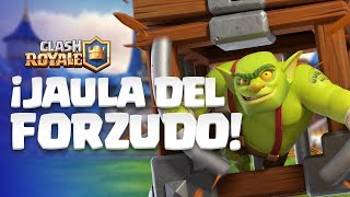 Clash Royale en Español ¡NUEVA CARTA 😲 ¡La Jaula del Forzudo [upl. by Atsyrc370]