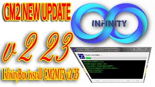 InfinityBox install CM2MT2 v2 23  Dongol Setup CM2 Dongle [upl. by Niroht]