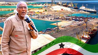 Madaxweynaha Somaliland Oo Majeertay Horumarka Dekedda Berbera Oo Ku Biirtay Hormuudka Caalamka [upl. by Allanson]