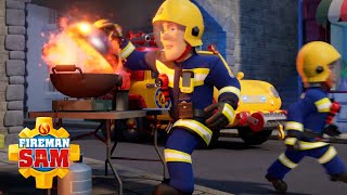 Norman Stuck in a Fire  Fireman Sam Season 14  NEW Episode  Fireman Sam Official  Kids Movie [upl. by Narhem934]