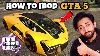 HOW TO MOD GTA 5  COMPLETE GUIDANCE FOR BEGINNERS  GTA 5 Mods  HindiUrdu  THE NOOB [upl. by Aklog]