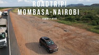 ROADTRIP MOMBASA TO NAIROBI  2015 BMW X1 F48 XDRIVE [upl. by Dahsraf]