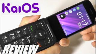 REVIEW Alcatel MyFlip 2  KaiOS Flip Phone w Google Apps  The Best One Yet [upl. by Anauqat]