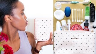 Toiletry Bag Essentials  Tips [upl. by Annuahsal]