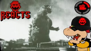 CoolBowser Reacts To Film Theory The TRAGEDY of The Man in the Suit Godzilla Analog Horror [upl. by Ylsew]