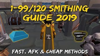 199120 Smithing Guide 20192020  Mining amp Smithing Rework Runescape 3 [upl. by Attenahs513]