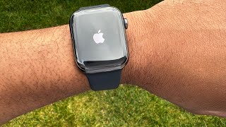 Apple Watch Series 9  Graphite 45mm Unboxing [upl. by Ettevad63]