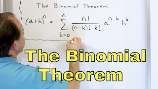 23  The Binomial Theorem amp Binomial Expansion  Part 1 [upl. by Neved]