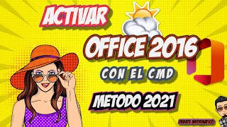 Como Activar Office 2016 sin Programas 100 Efectivo 【Con el CMD】 [upl. by Sternlight763]