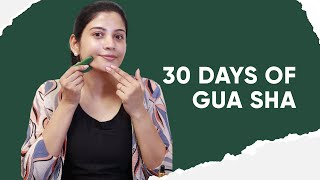 GUA SHA FOR 30DAYS sshivada 30DAYS guasha guashatutorial [upl. by Zurheide]