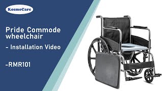 KosmoCare Pride Wheelchair  Assembly RMR101 [upl. by Iy702]