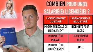 Les IndemniteÌs De Licenciement [upl. by Aneg]