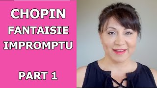 Chopin Fantaisie Impromptu Practice Time Part 1 [upl. by Marika]