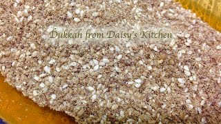 Homemade Dukkah Egyptian spice mix [upl. by Nivej]