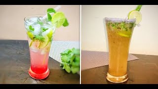 ये मोहितो अगर आप एकबार पीएंगे तो बार बार बनाएँगे  2 Refreshing Summer Mocktail  flavred mojito [upl. by Nevram]