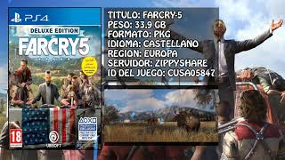 FARCRY 5 fake pkg para ps4 [upl. by Haelam]