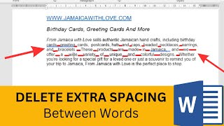 Fix Spacing Between words in Word 2024 [upl. by Joceline]