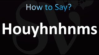 How to Pronounce Houyhnhnms correctly [upl. by Anoit814]