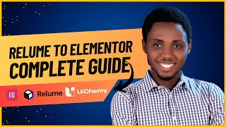 Import Relume to Figma amp Convert to Elementor Using UiChemy [upl. by Ttennaj]