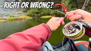 Which is the RIGHT way to do it fly fishing tip [upl. by Queena]