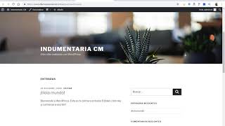 Como insertar una imagen manualmente en Wordpress [upl. by Macomber]