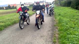 Derbi Senda 50 vs Rieju RRX 50 [upl. by Bondy536]