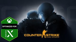 CSGO on CONSOLE IN 2023 Xbox Series X Gameplay [upl. by Mikkel]