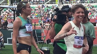 Women’s 1500m 2024 US Olympic Trials Round 1 Heat 1 Nikki Hiltz McGee HurtaKlecker Cranny [upl. by Jak]