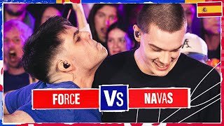 FORCE vs NAVAS  Semifinales  Regional Madrid Red Bull Batalla 2024 [upl. by Urina]