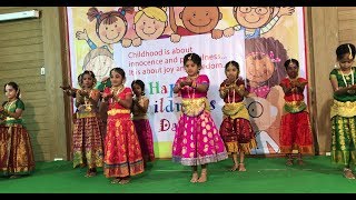 Morais City Childrens Day 2018  Kids SemiClassical Dance  Sentamizh Nadu  Mangala Oli Veesum [upl. by Salahcin]