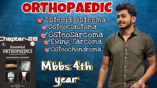 ORTHOPAEDIC Lecture  Maheshwari Book  Chapter28  Mbbs final proff [upl. by Arytahs]