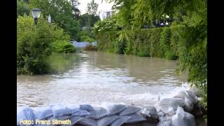 Hochwasser 2013 Bad Deutsch Altenburg Hainburg Stopfenreuth [upl. by Ahsoem]