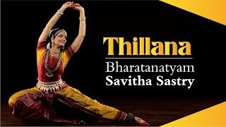 Thillana  Learn Bharatanatyam with Savitha Sastry  Ragam Sumanesaranjani [upl. by Nefets495]