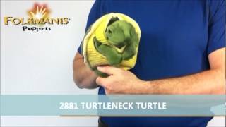 2881 Folkmanis Turtleneck Turtle [upl. by Kane]