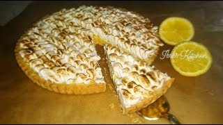 Recette facile Tarte au Citron Meringuée  Poudre damande [upl. by Lacy]